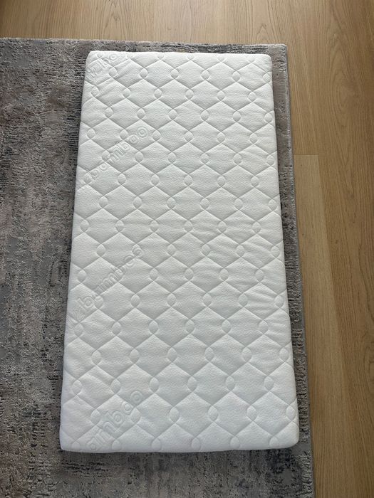 Materac do łóżeczka turystycznego 120x60 + 2 ochraniacze