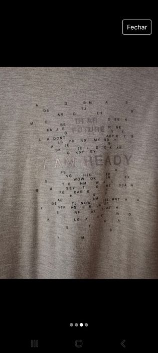 T shirt duas cores