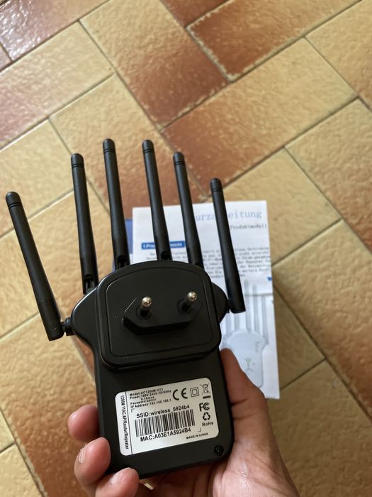 1200 mbps wifi repeater wirelles dual band gigabit repeater