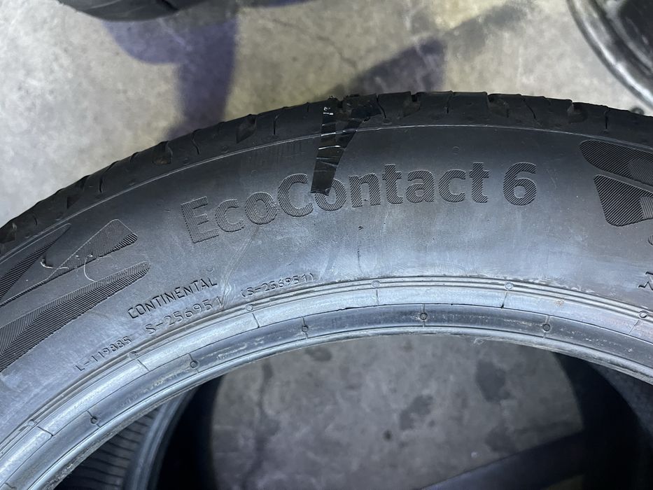 Шины 235/45 R18 Continental Ecocontact 6 пара лето 2025 год 5мм U6