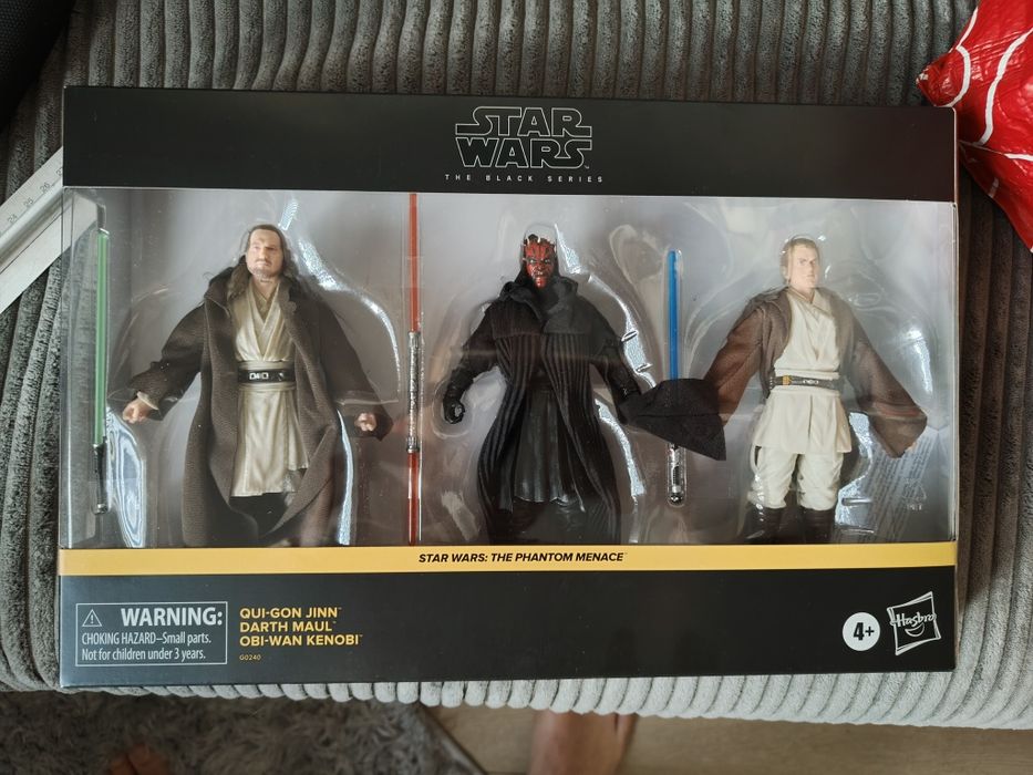 Star Wars Black Series Obi-wan Kenobi Darth Maul Qui gon Jinn 3 -pack