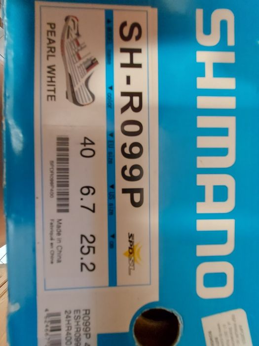 Buty  SPD-R Shimano SH-R099P szosowe