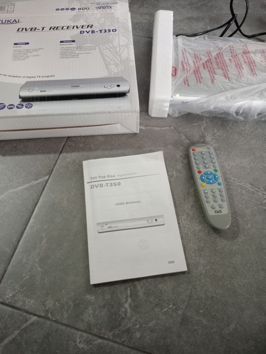 Tuner DVB-T odbiornik yukai DVB-T 350 dekoder DVB-T