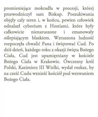 102 Cuda Eucharystyczne z całego świata - folderek drukowany