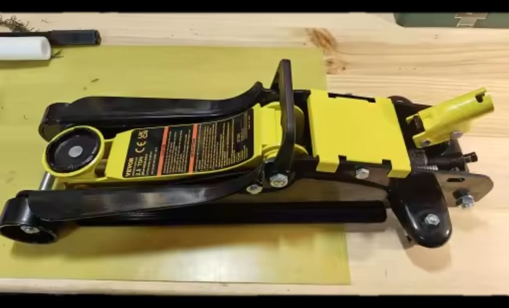 Hidráulico com rodas 2t para troca de jantes