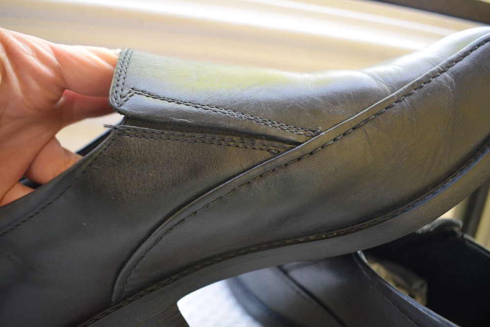 кожаные туфли слипоны Gallus Германия р. 41 на р. 42 27,3 см