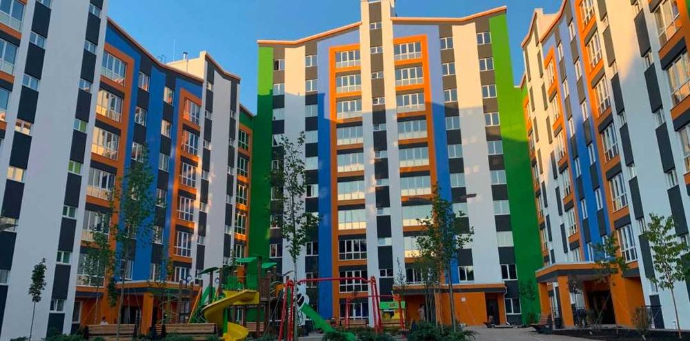 Студія 27 м² з панорамним видом, теплою підлогою, держпрограми так!