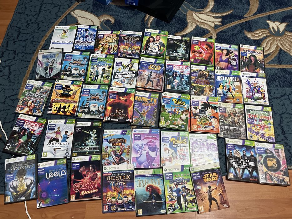 Кінект та диски до кінекту