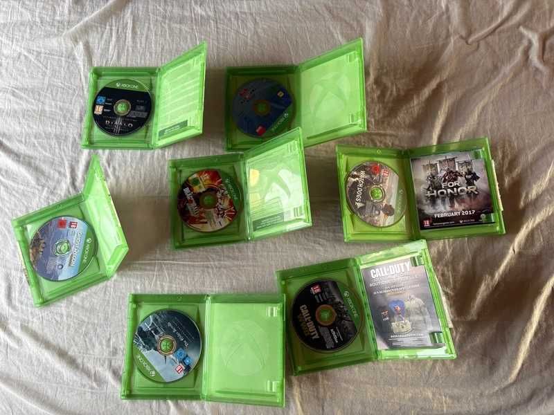 Microsoft Xbox one zestaw 7 gier w bdb stanie sprawne Xbox