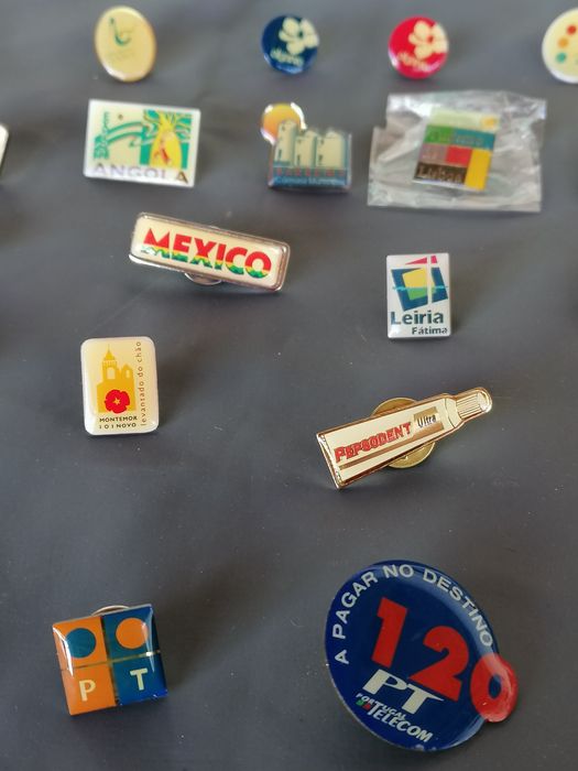 Pin Diferentes temáticas - Preço unidade