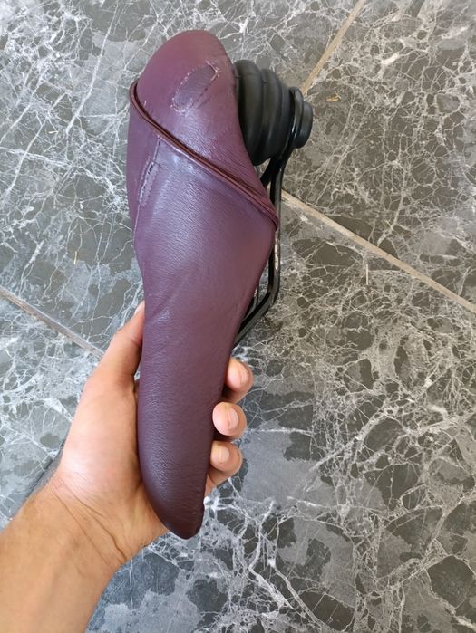 Шкіряне велосипедне сідло Selle royal Italy, шкіряне/