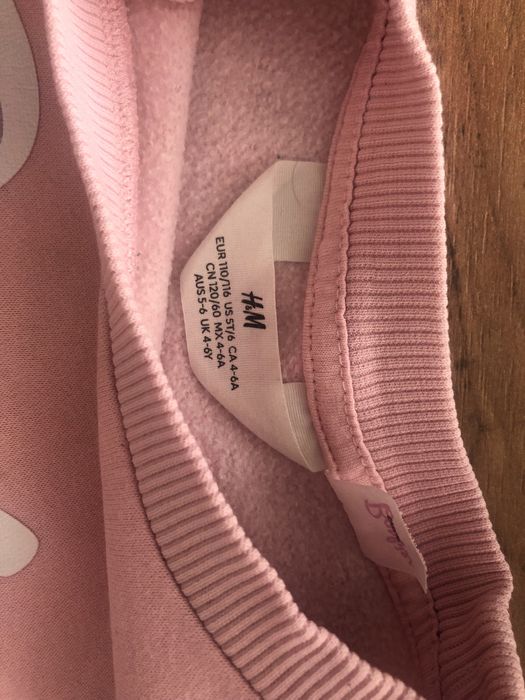 Bluza Barbie 110/116 h&m