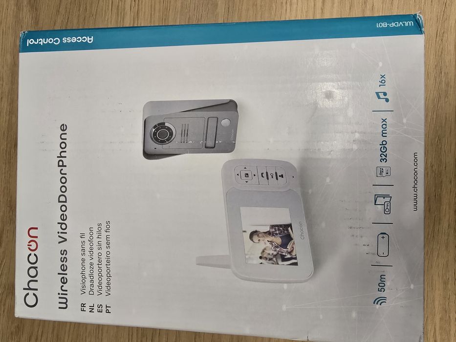 Chacon vídeo porteiro wifi NOVO