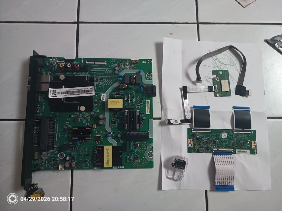 Gwarancja Płyta główna Główna płyta sterująca do telewizora 58" Hisense 58A6BG