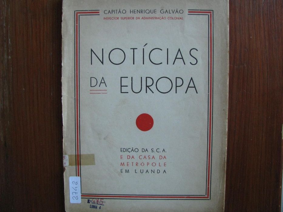 Henrique Galvão - Notícias da Europa