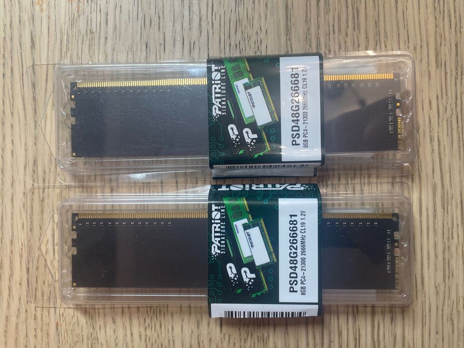 Patriot Ram ddr4 2x8gb 2666mhz cl19