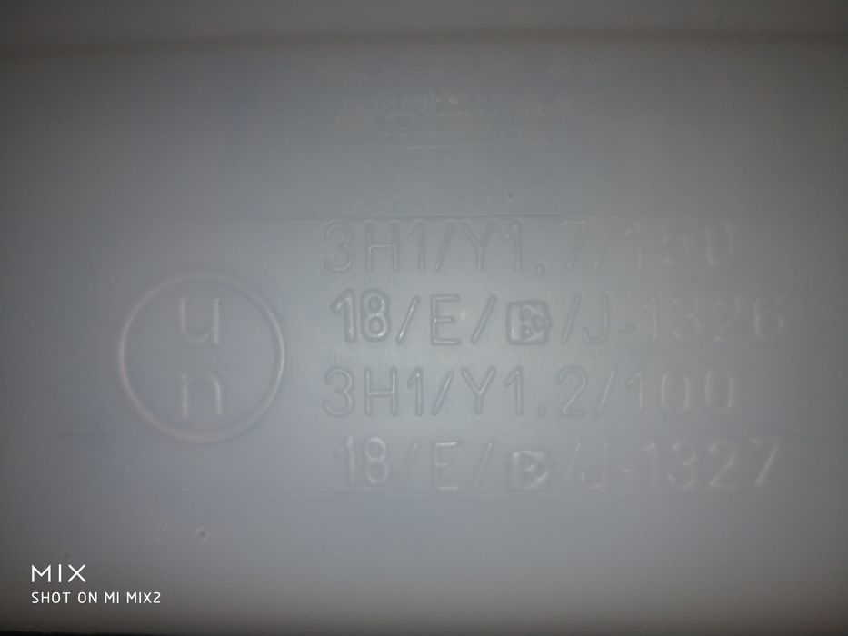 Jarrica / garrafao para combustiveis e afins