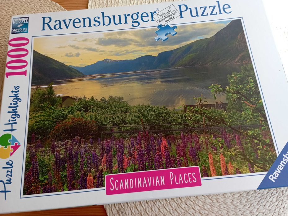 Puzzle 1000 "Skandynawskie miejsca"