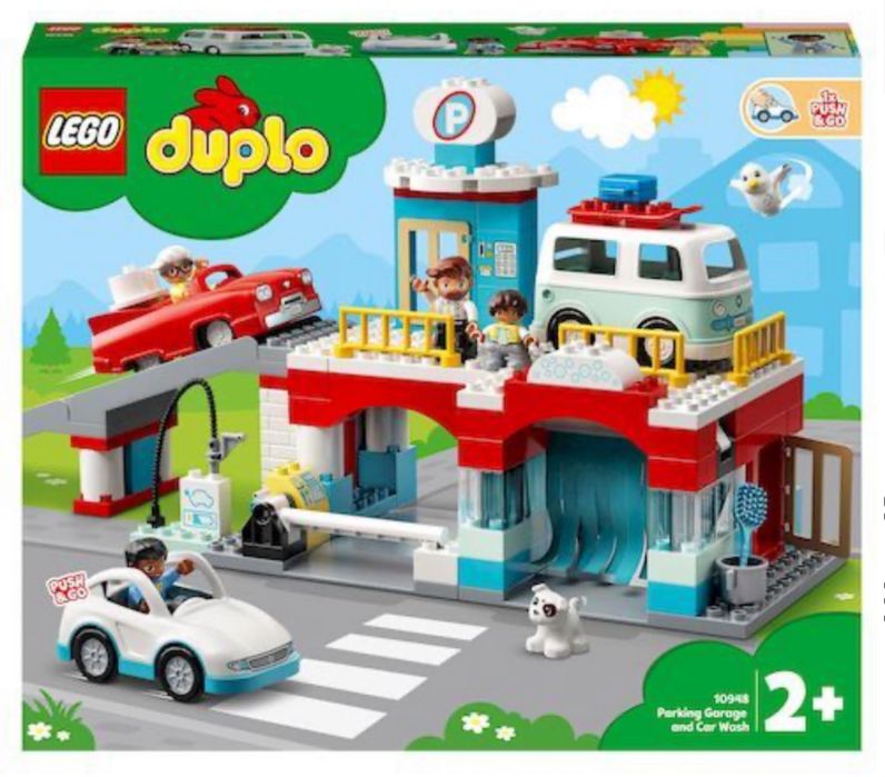 LEGO DUPLO Parking Garage & Car Wash (2+) Novo