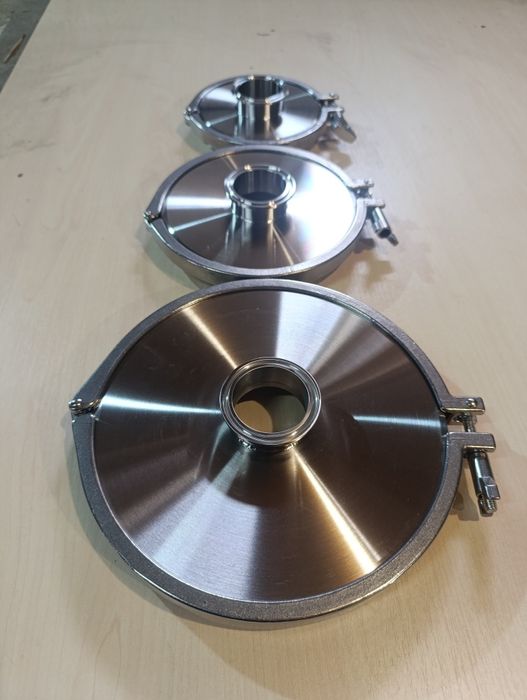 Люк  нержавеющий кламповый 5",6",8",200мм