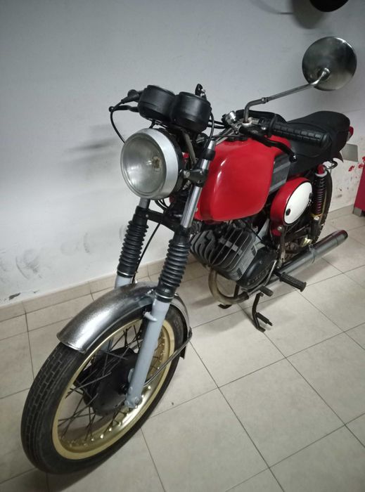 moto Sachs V5 restaurada