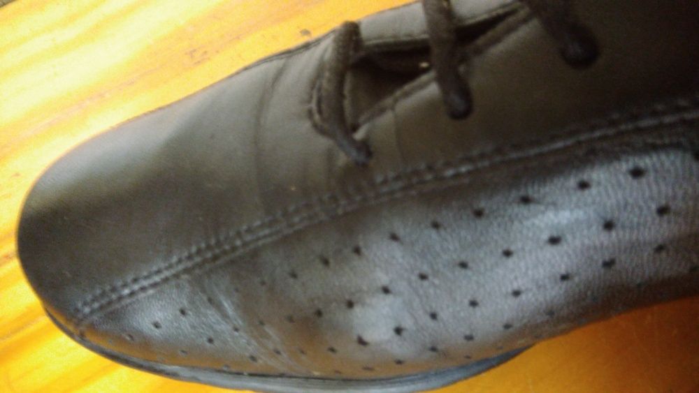 Sapatos ECCO, 38, pele genuína.