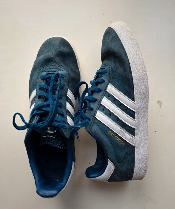 Buty Adidas 350 niebieskie adidasy trampki sneakersy