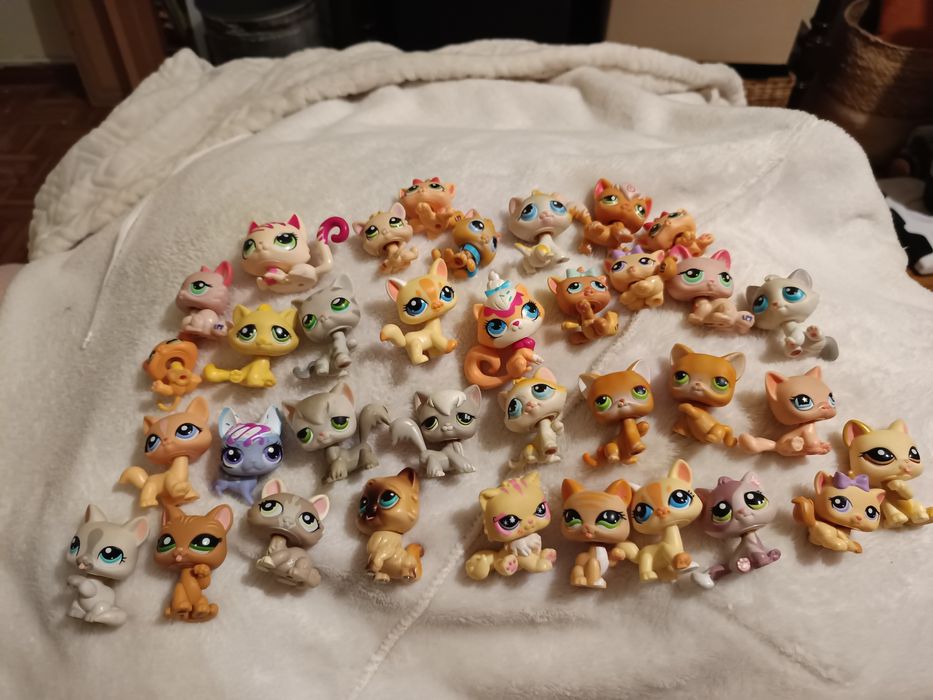 Little pet shop estáva  na montra antigos