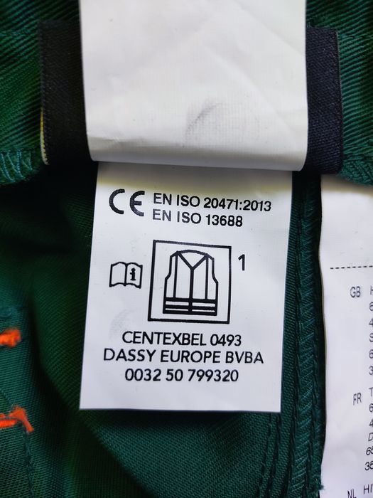 Светоотражающие рабочие брюки DASSY OMAHA