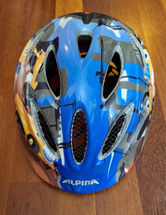 Dziecięcy kask rowerowy Alpina rozmiar 51-56