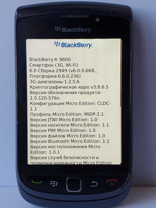смартфон Blackberry 9800 torch + Blackberry HDW-44306