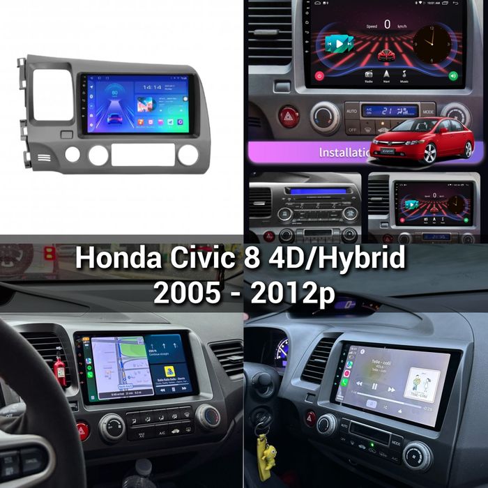 ‼️+Регістратор ‼️ Магнітола Honda Civic 4d/5d/Hybrid,CR-V 3, Hatchback