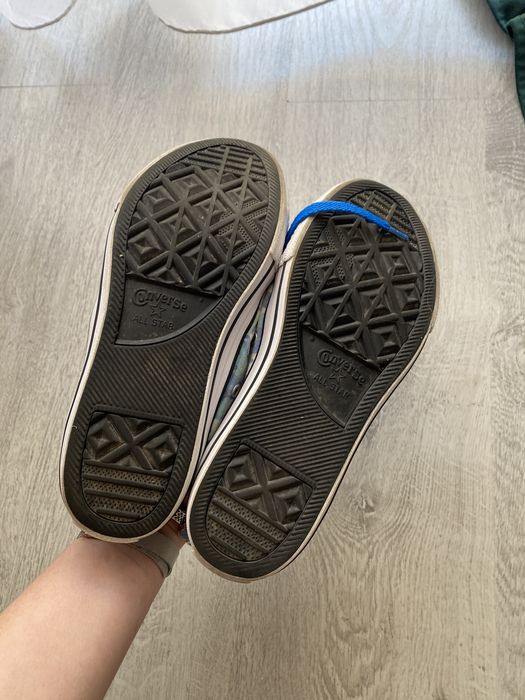 Trampki Converse z akwarelowym wzorem