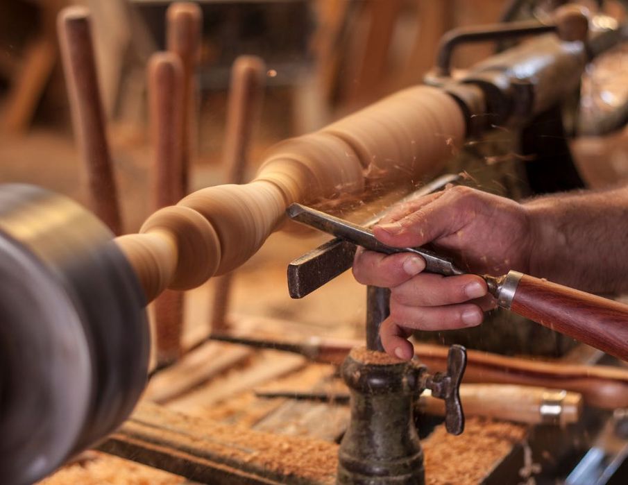 Toczenie elementów drewnianych