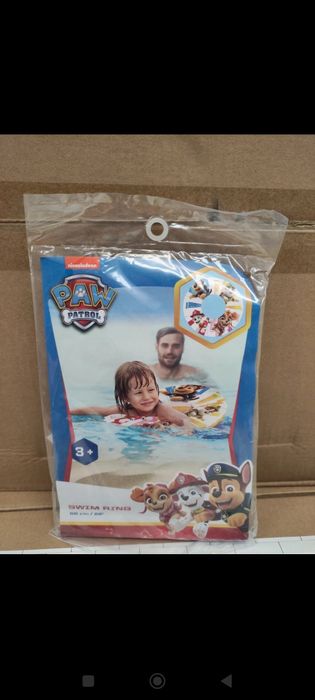 Koło kółko do pływania dmuchane nadmuchiwane ratunkowe Psi Patrol Paw