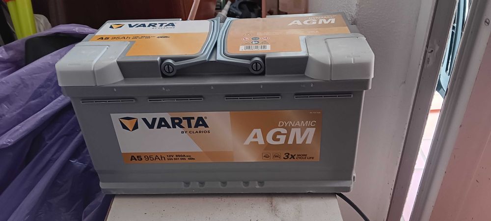 Bateria  varta A5 95ah para carro