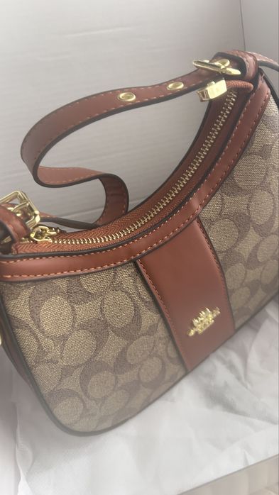 Mala castanha da Coach