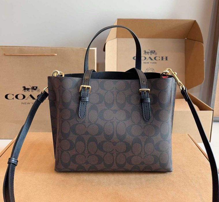Шкіряна сумка Coach Mollie Tote