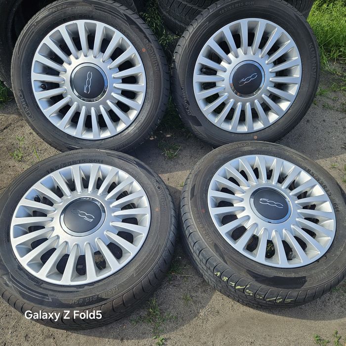 Koła letnie 185/55/15 86H Fiat 500 Panda 4x98 ET35 Nowe opony Kumho