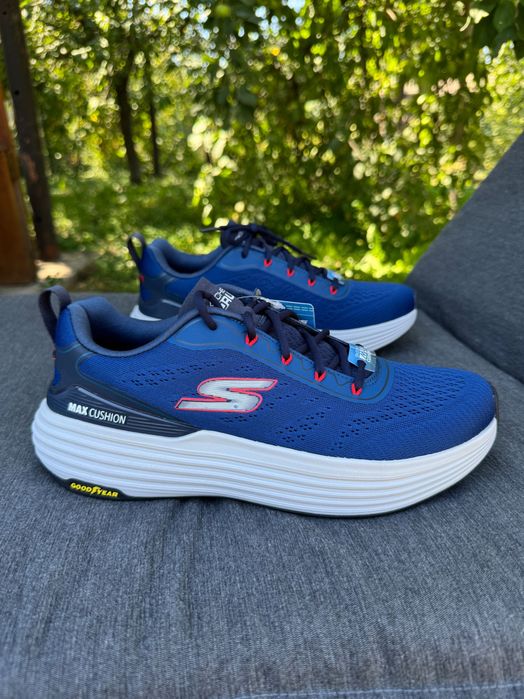 Легкие мужские кроссовки сеточка Skechers Max Cushioning 41/45р