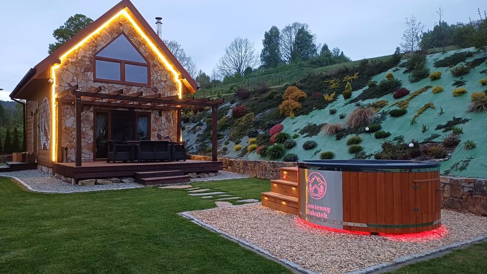 .Kamienny Zakątek w Bieszczadach.