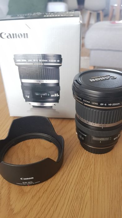 Canon ef-s 10-22 jak nowy