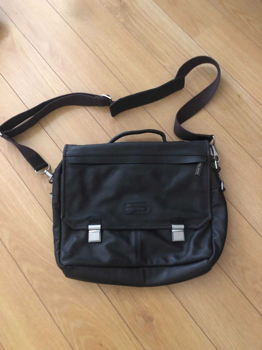 Mala de Homem Camel Active em pele genuína