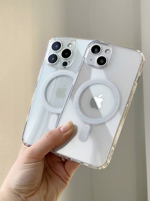 Чохол MagSafe Clear Case прозорий акриловий кейс айфон iPhone 14 Pro