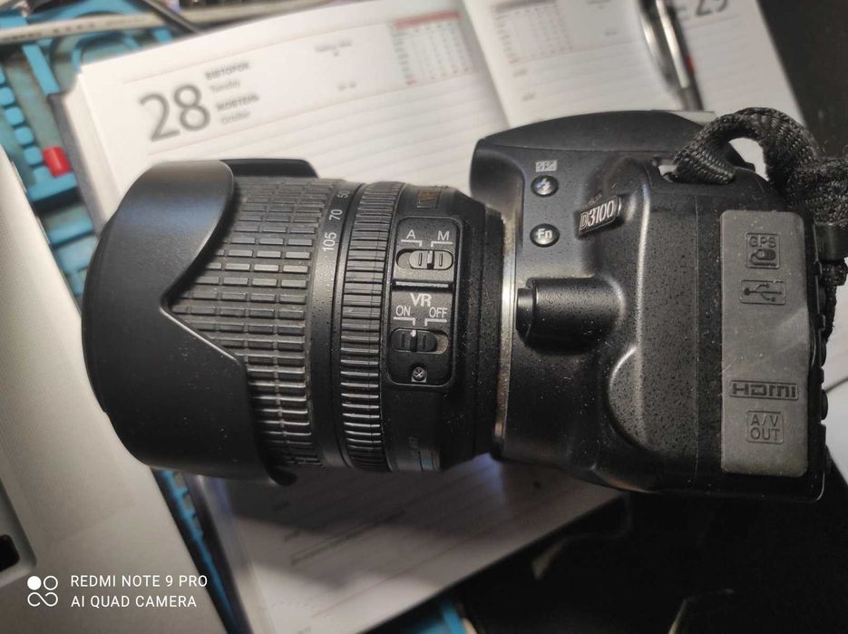 Продам Nikon D3100 + 18-108 мм | Чудовий стан