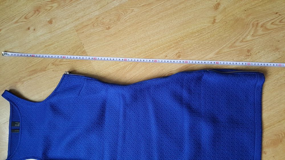 Sukienka mango 36 niebieska