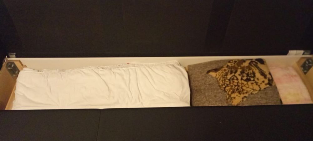 sofá cama preto NOVO