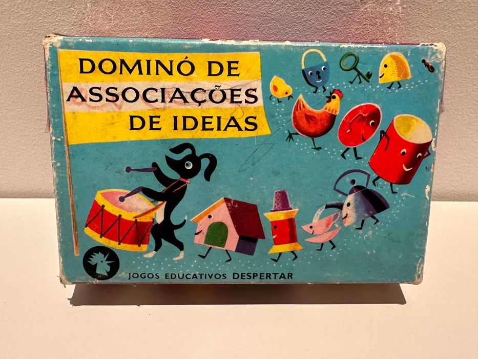 Jogo Domino de associação de ideias - Vintage