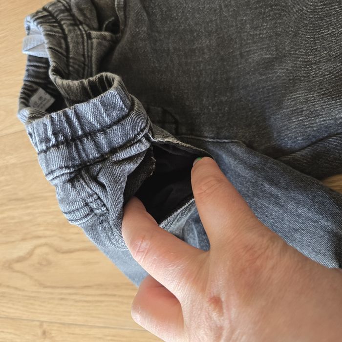 Spodnie dżinsy jeans baggy Zara 86