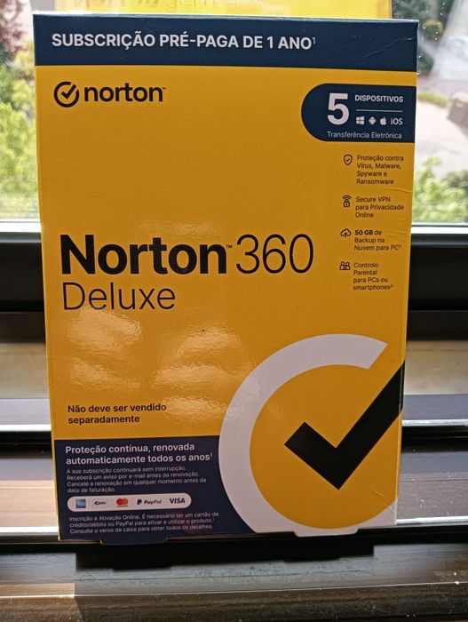 Norton 360 Deluxe 5 dispositivos
